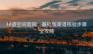 秘语空间官网：基础版渠道核验步骤全攻略