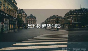 黑料网趋势洞察