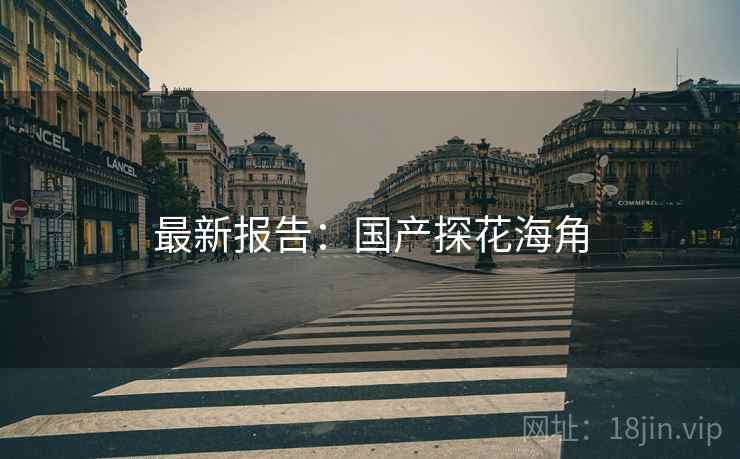 最新报告：国产探花海角