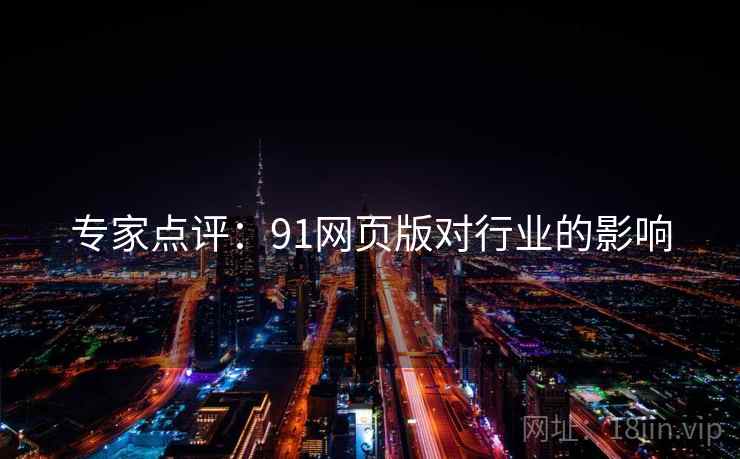 专家点评：91网页版对行业的影响